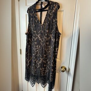 Plus Size Flapper Style dress